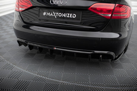 Rear Valance suitable for Audi A4 B8 (Single side dual exhaust version)