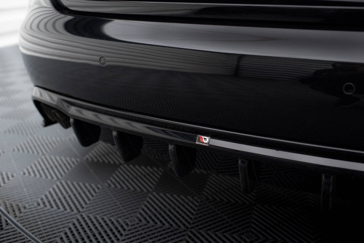 Rear Valance suitable for Audi A4 B8 (Single side dual exhaust version)