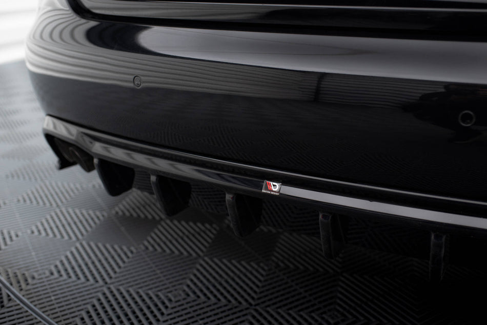 Rear Valance suitable for Audi A4 B8 (Single side dual exhaust version)