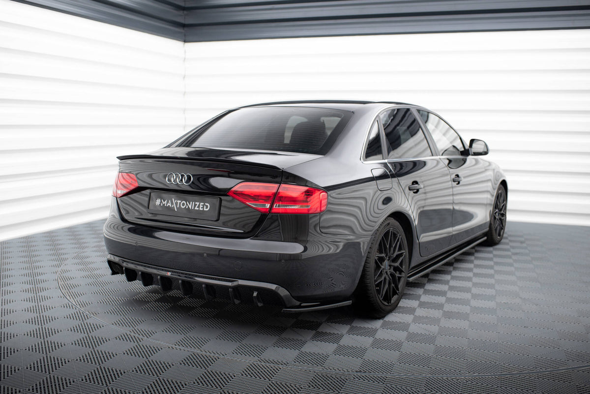 Rear Valance suitable for Audi A4 B8 (Single side dual exhaust version)