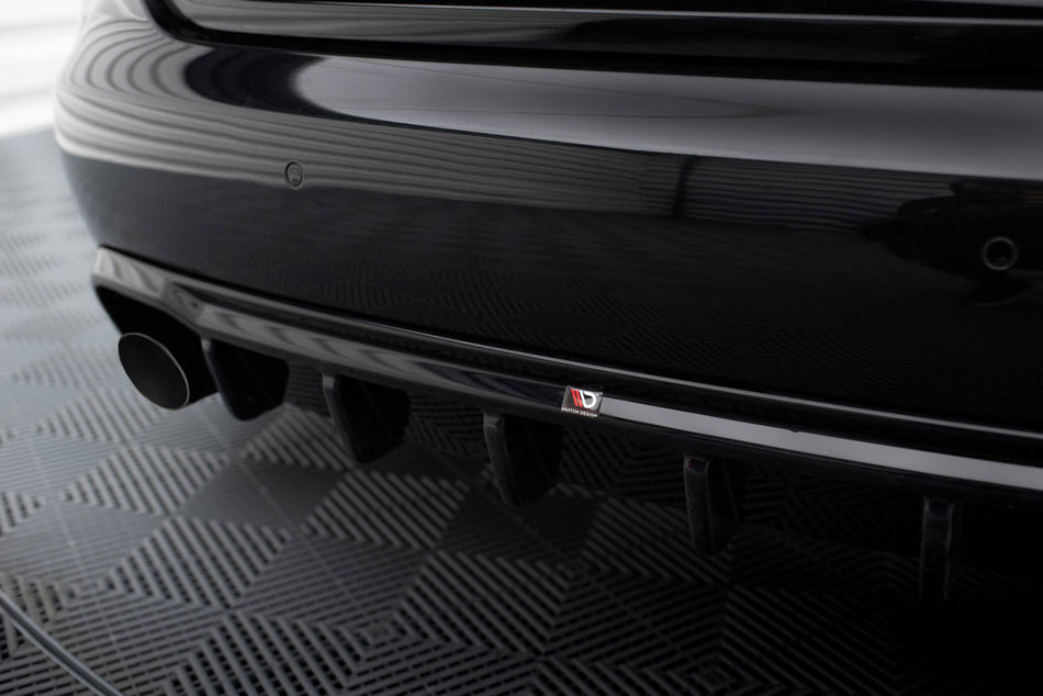Rear Valance suitable for Audi A4 B8 (Version with single exhausts on two sides)