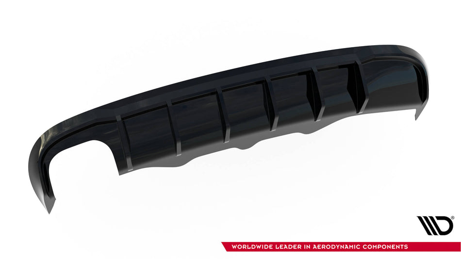 Rear Valance suitable for Audi A5 S-Line Sportback 8T (Version with dual exhaust tips on one side)