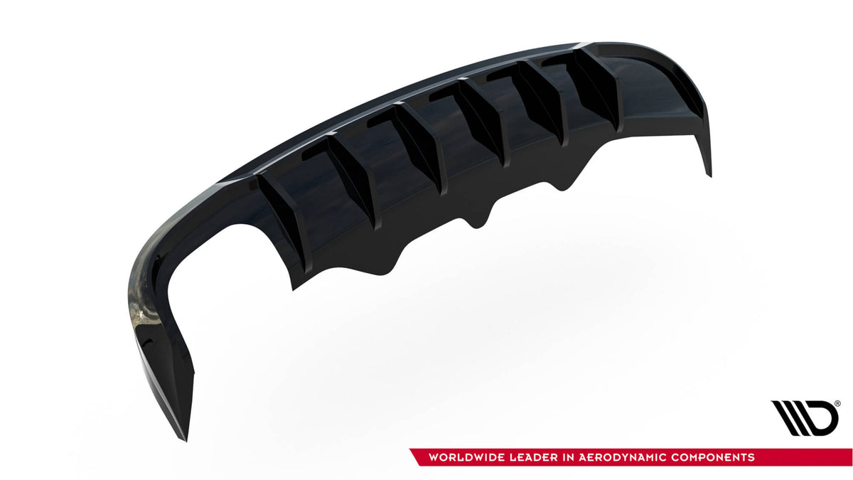 Rear Valance suitable for Audi A5 S-Line Sportback 8T (Version with dual exhaust tips on one side)