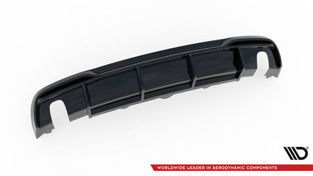 Rear Valance suitable for Audi A5 Sportback 8T Facelift (Version with single exhausts on both sides)
