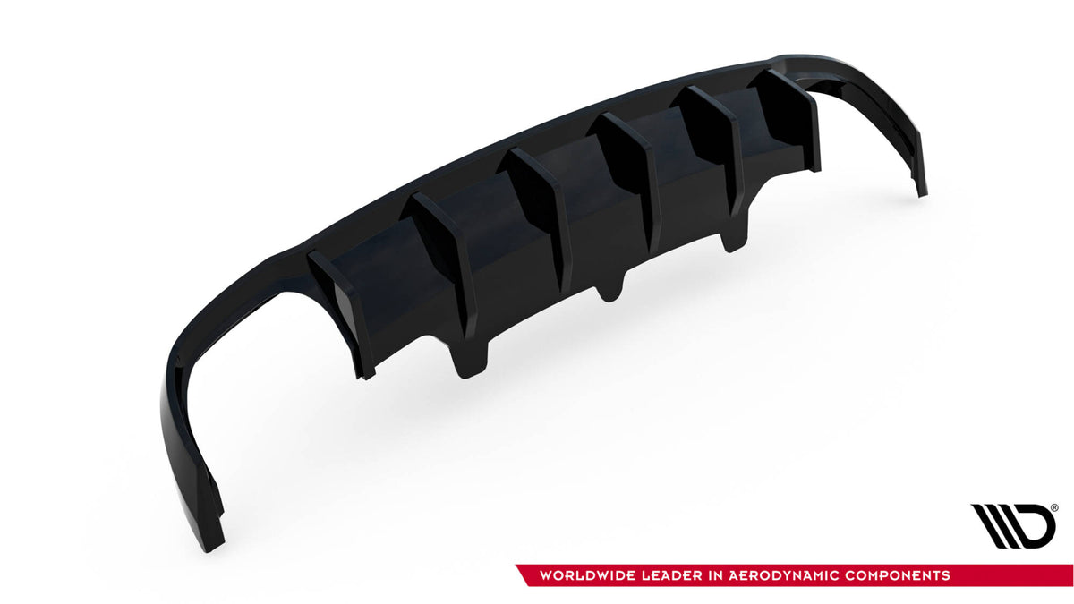 Rear Valance suitable for Audi A6 Sedan / Avant C7 (Version with dual exhausts on both sides)