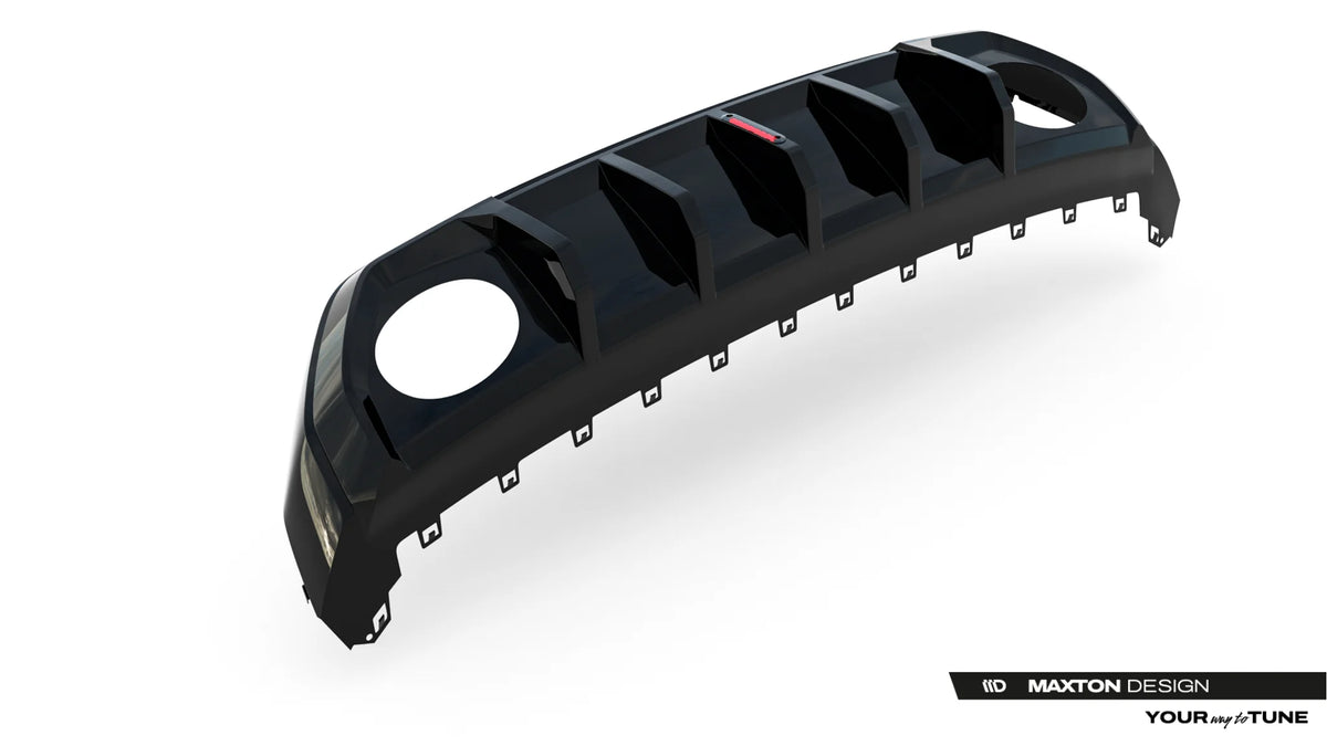 Rear Valance suitable for Audi RS3 Sedan 8Y Facelift (Version with LED light)