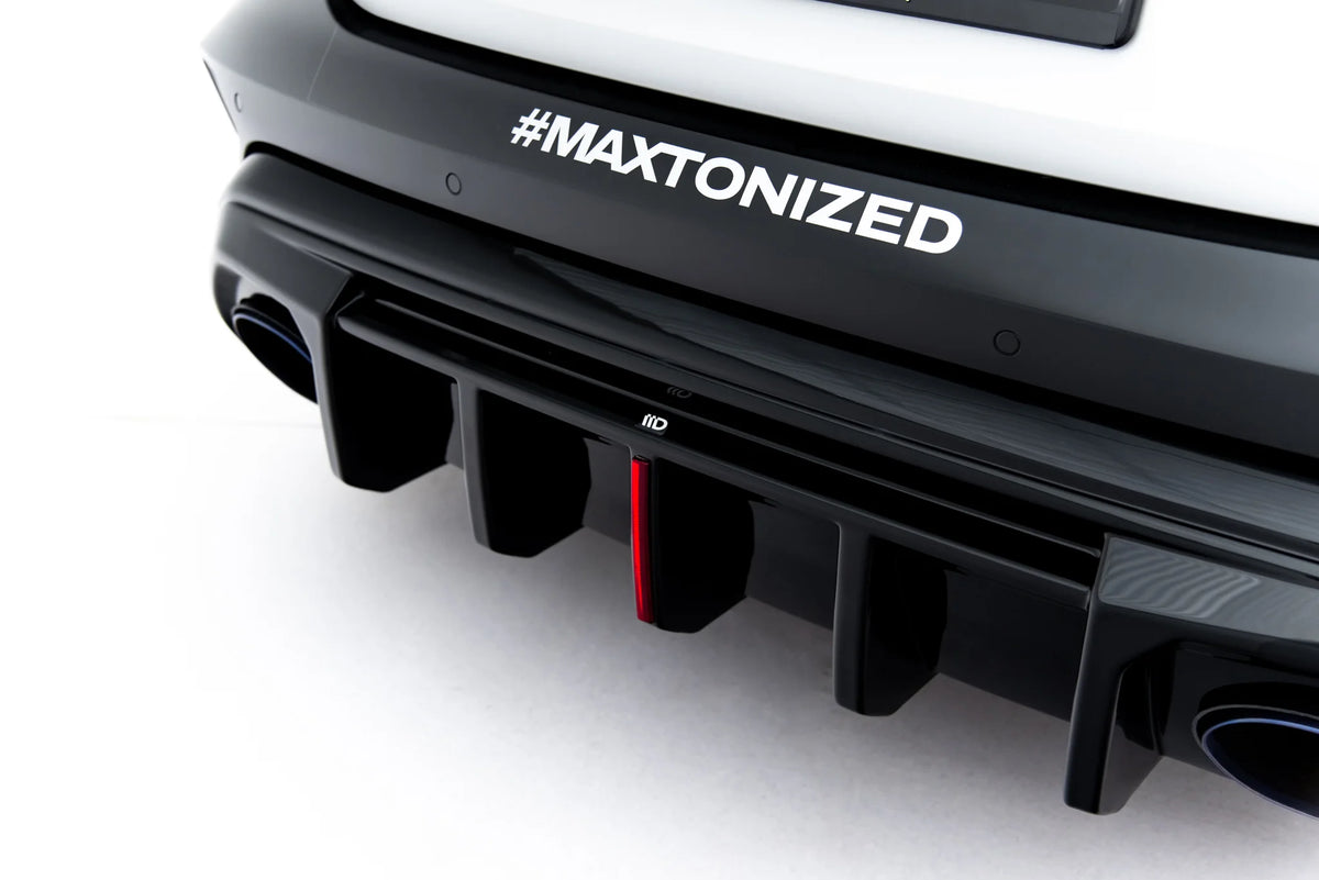 Rear Valance suitable for Audi RS3 Sedan 8Y Facelift (Version with original reflector)
