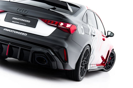 Rear Valance suitable for Audi RS3 Sedan 8Y Facelift (Version with original reflector)