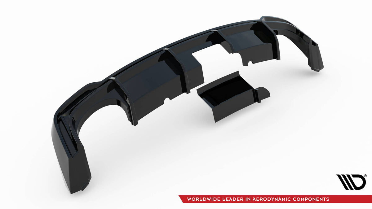 Rear Valance suitable for Audi RS6 C8 / C8 Facelift  (Version with towbar)