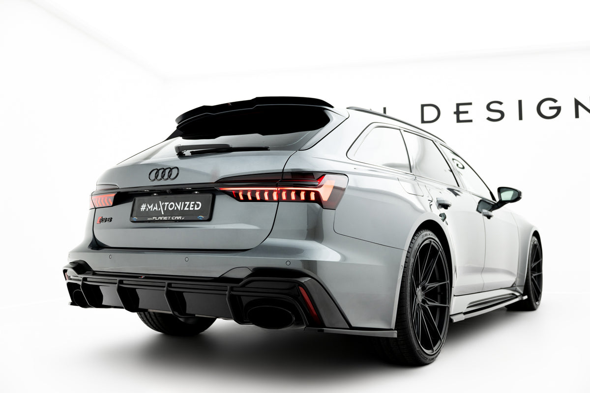 Rear Valance suitable for Audi RS6 C8 / C8 Facelift  (Version with towbar)