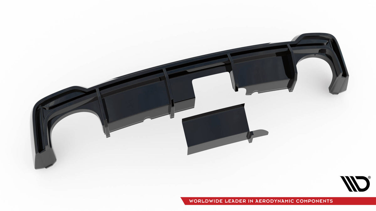 Rear Valance suitable for Audi RS7 C8  (Version with towbar)