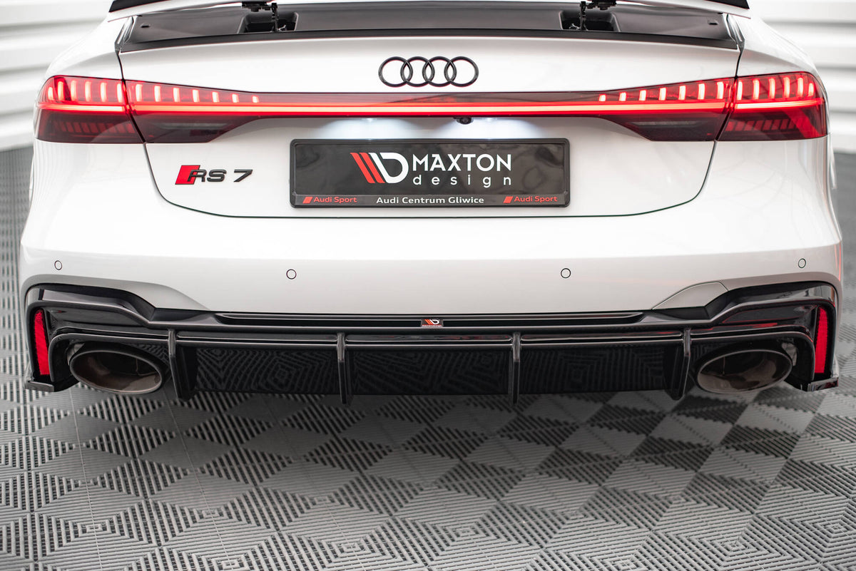 Rear Valance suitable for Audi RS7 C8  (Version with towbar)