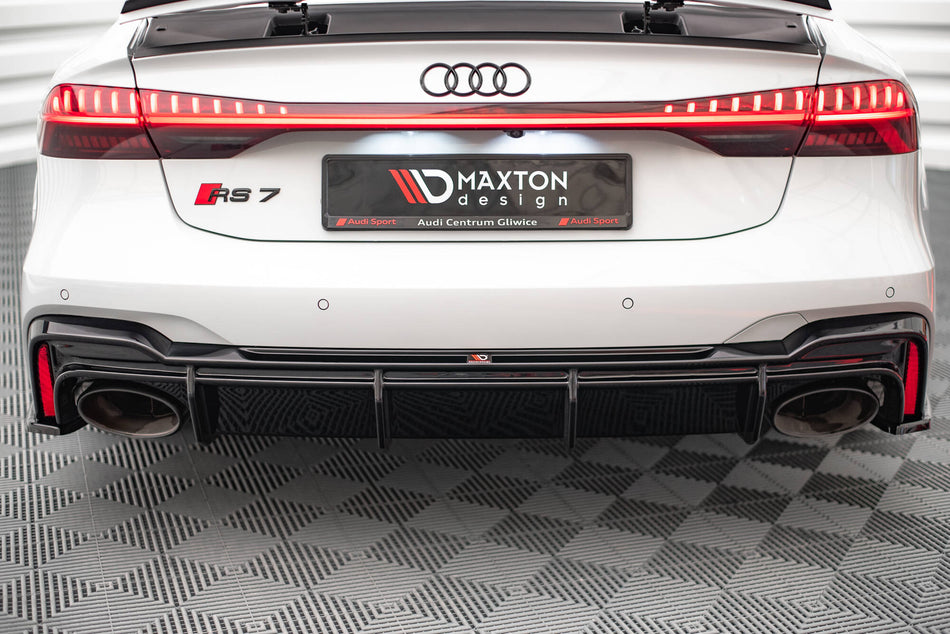 Rear Valance suitable for Audi RS7 C8  (Version with towbar)