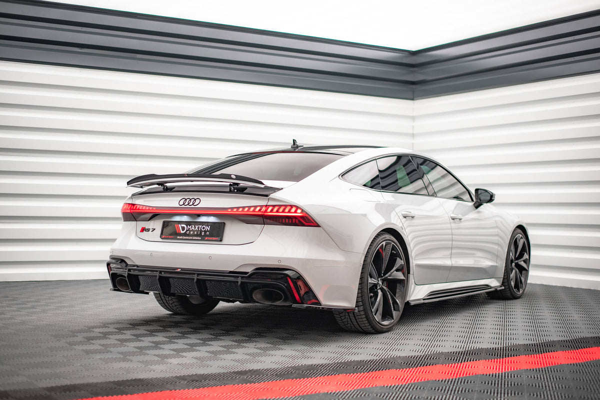 Rear Valance suitable for Audi RS7 C8  (Version with towbar)