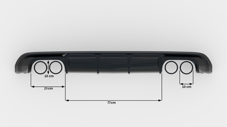 Rear Valance suitable for Audi S3 Sportback 8V
