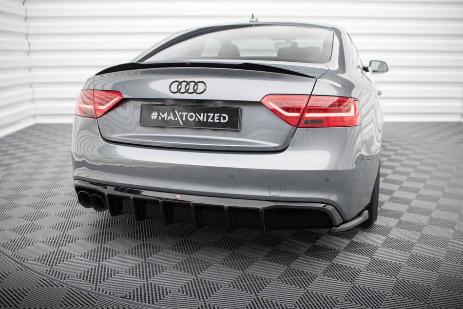 Rear Valance suitable for Audi S5 / A5 S-Line 8T Facelift (Single side dual exhaust version)