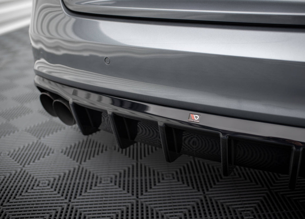 Rear Valance suitable for Audi S5 / A5 S-Line 8T Facelift (Single side dual exhaust version)