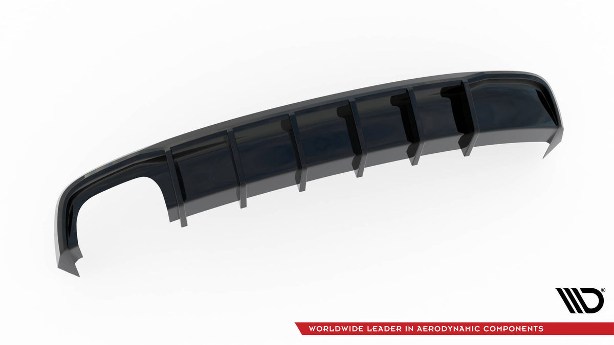 Rear Valance suitable for Audi S5 / A5 S-Line 8T Facelift (Single side dual exhaust version)