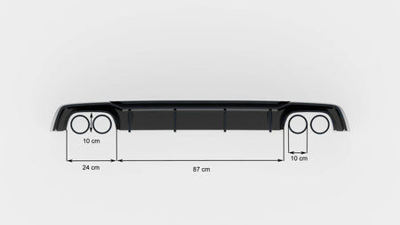 Rear Valance suitable for Audi S5 F5 Sportback
