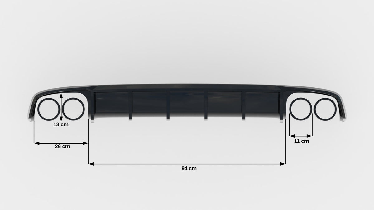 Rear Valance suitable for Audi S7 C7
