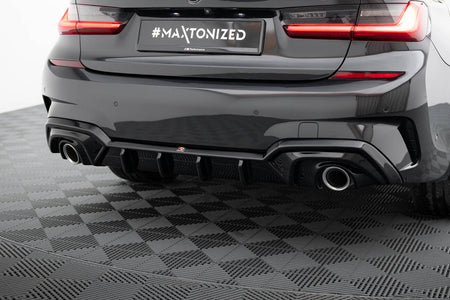 Rear Valance suitable for BMW 3 M-Pack G20 / G21 (Fits car with towbar)