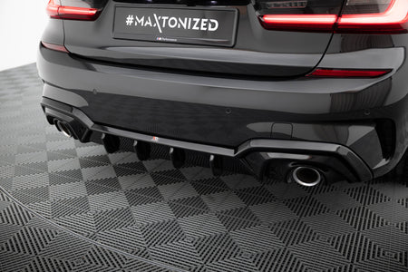 Rear Valance suitable for BMW 3 M-Pack G20 / G21 (Fits car with towbar)