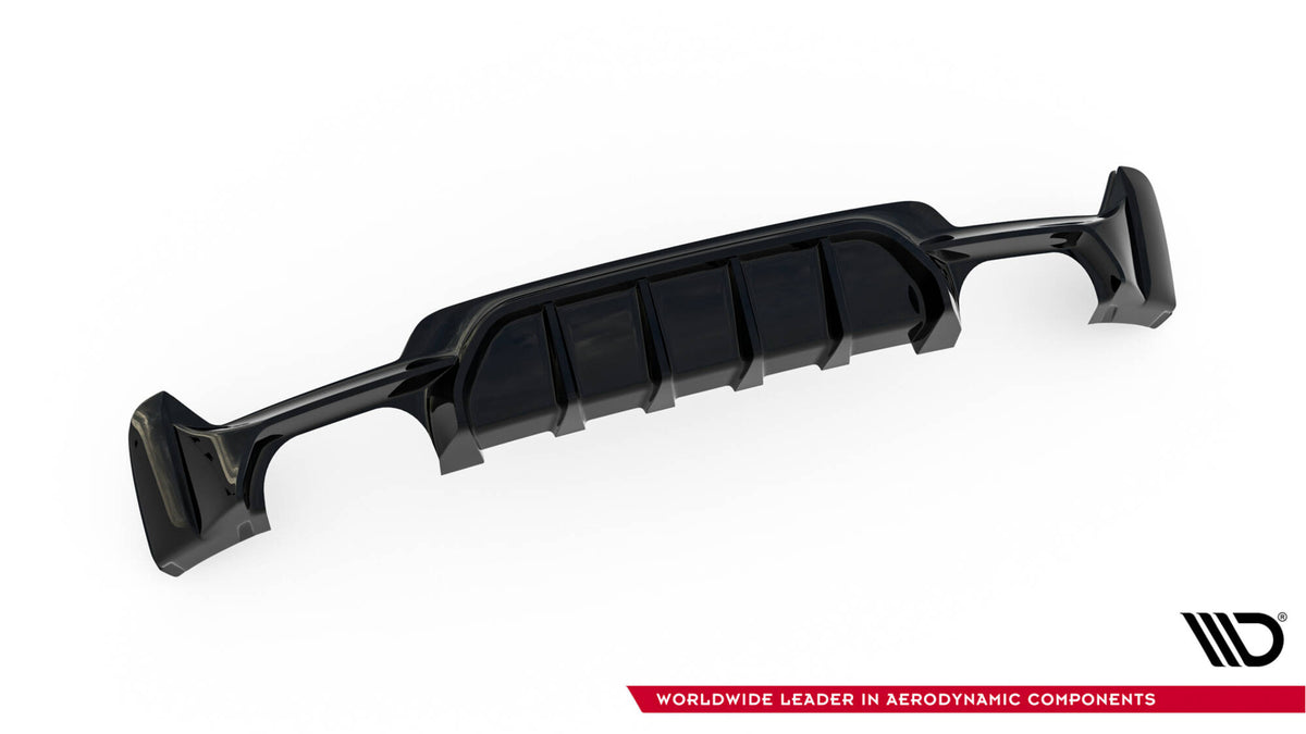 Rear Valance suitable for BMW 4 Coupe / Gran Coupe / Cabrio M-Pack F32 / F36 / F33 (Version with dual exhausts on both sides)