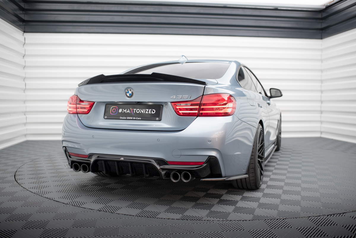 Rear Valance suitable for BMW 4 Coupe / Gran Coupe / Cabrio M-Pack F32 / F36 / F33 (Version with dual exhausts on both sides)