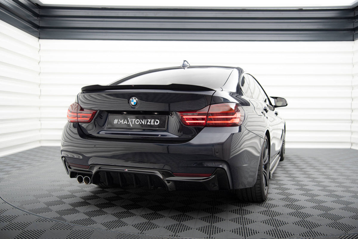 Rear Valance suitable for BMW 4 Coupe / Gran Coupe / Cabrio M-Pack F32 / F36 / F33 (Version with exhaust on one side)