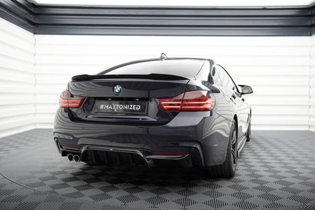 Rear Valance suitable for BMW 4 Coupe / Gran Coupe / Cabrio M-Pack F32 / F36 / F33 (Version with exhaust on one side)