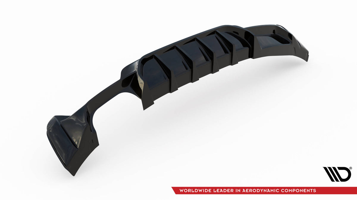 Rear Valance suitable for BMW 4 Coupe / Gran Coupe / Cabrio M-Pack F32 / F36 / F33 (Version with exhaust on one side)