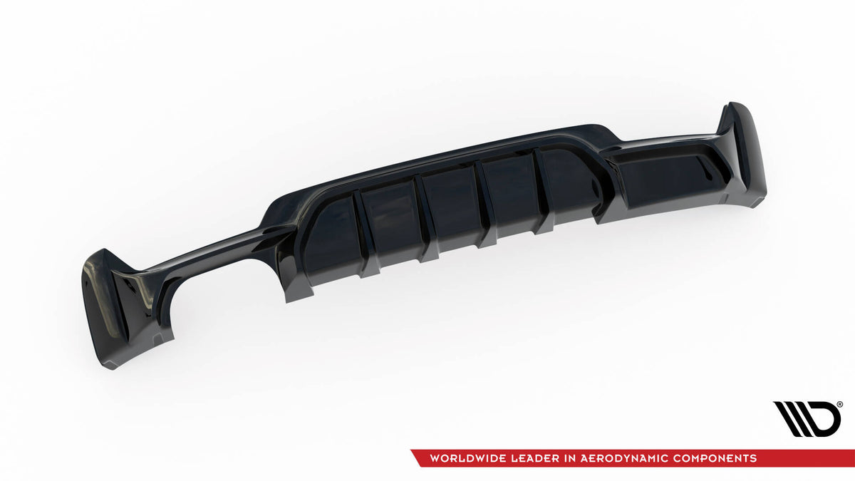 Rear Valance suitable for BMW 4 Coupe / Gran Coupe / Cabrio M-Pack F32 / F36 / F33 (Version with exhaust on one side)