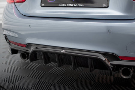 Rear Valance suitable for BMW 4 Coupe / Gran Coupe / Cabrio M-Pack F32 / F36 / F33 (Version with single exhausts on both sides)