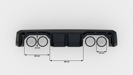 Rear Valance suitable for BMW M4 G82 / G82 Facelift
