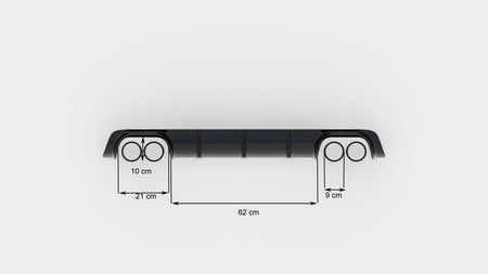 Rear Valance suitable for BMW M5  / 5 M-Pack E39