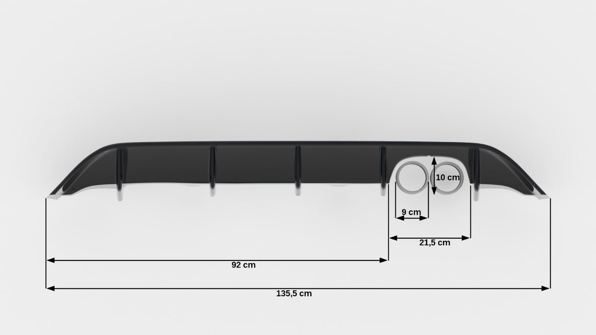 Rear Valance suitable for Ford Fiesta ST Mk8