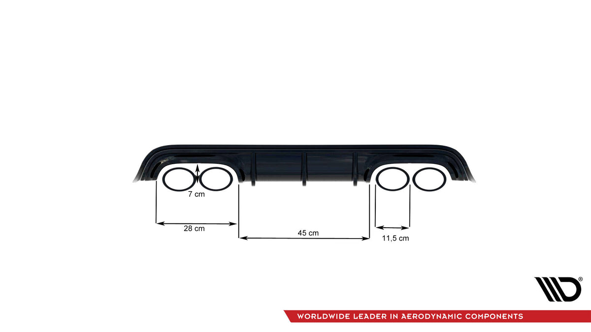 Rear Valance suitable for Mercedes-Benz CLK W209