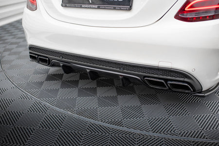 Rear Valance suitable for Mercedes C-Class Sedan / Estate W205 / S205 63AMG