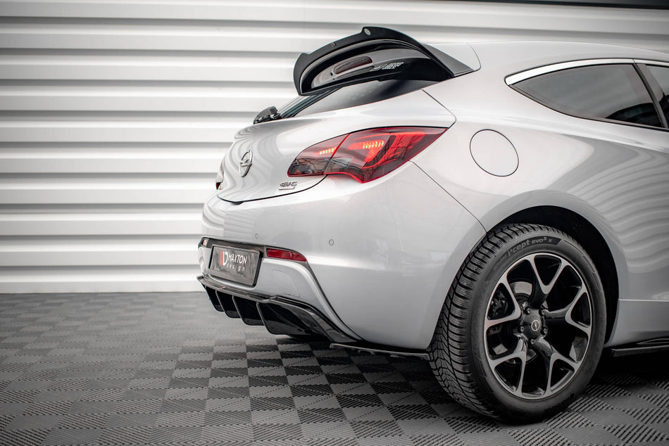 Rear Valance suitable for Opel Astra GTC OPC-Line J (Version with single exhaust on one side)