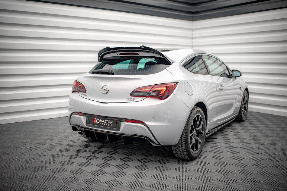 Rear Valance suitable for Opel Astra GTC OPC-Line J (Version with single exhaust on one side)
