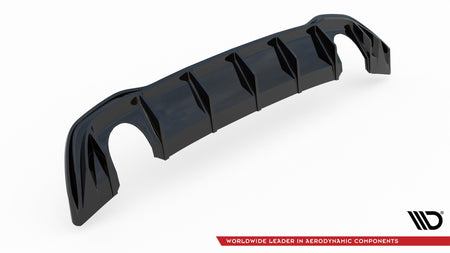 Rear Valance suitable for Volkswagen Golf Hatchback Mk8 / Mk8 Facelift (GTI Look)