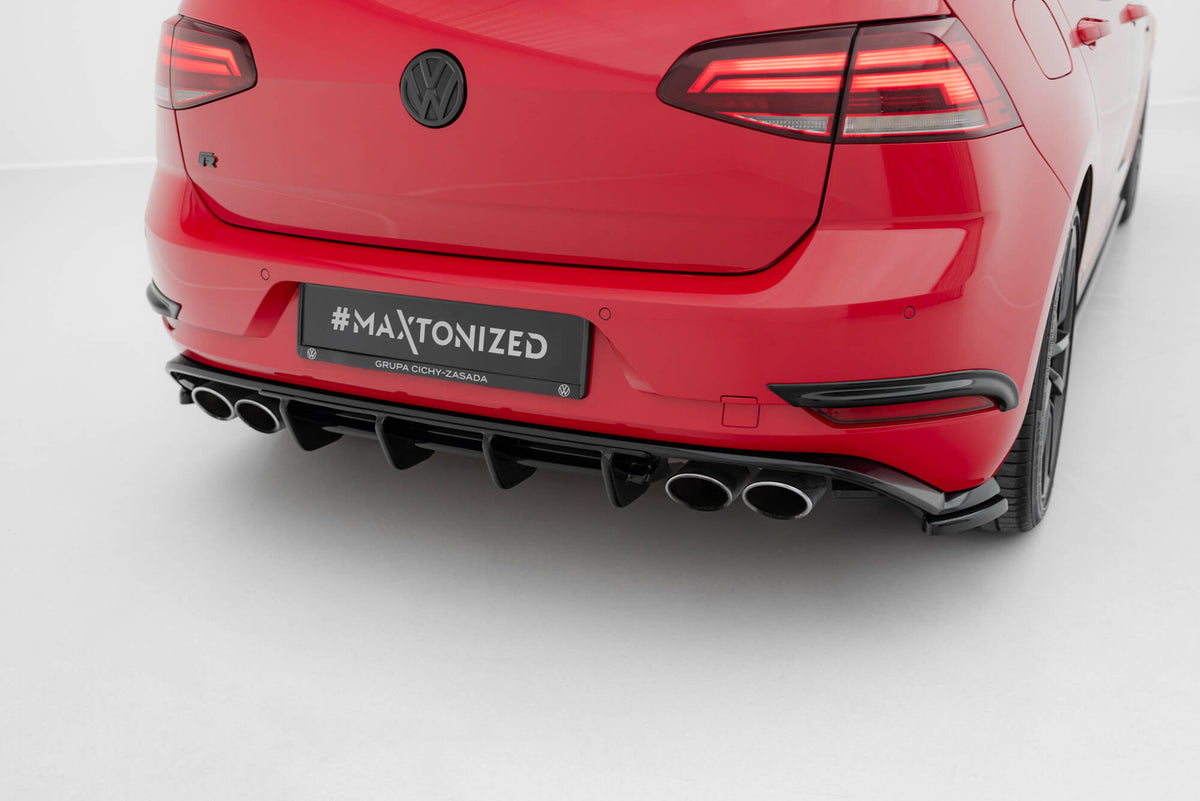 Rear Valance suitable for Volkswagen Golf R Hatchback R Mk7 Facelift