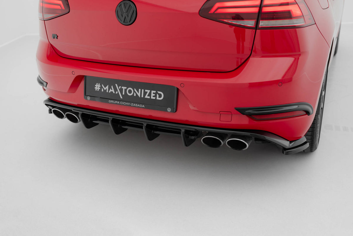 Rear Valance suitable for Volkswagen Golf R Hatchback R Mk7 Facelift