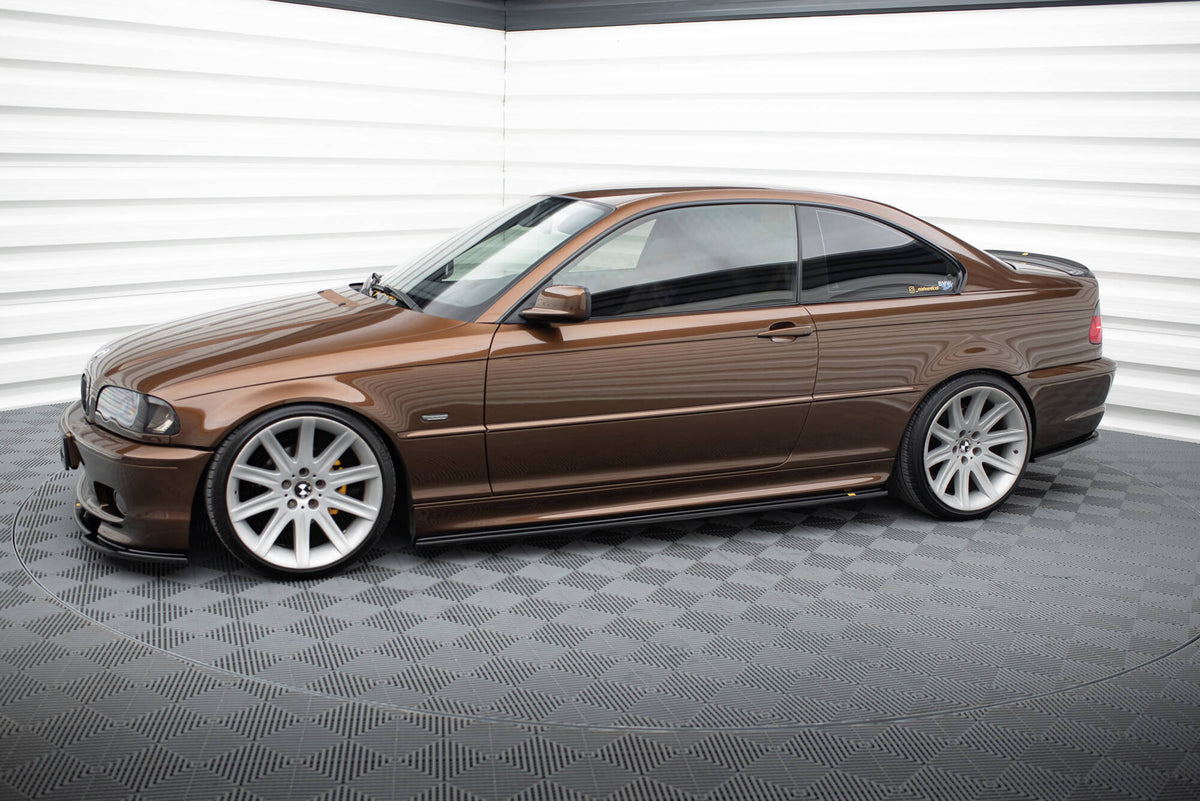 SIDE SKIRTS DIFFUSERS V.1 for suitable for BMW 3 E46 MPACK COUPE