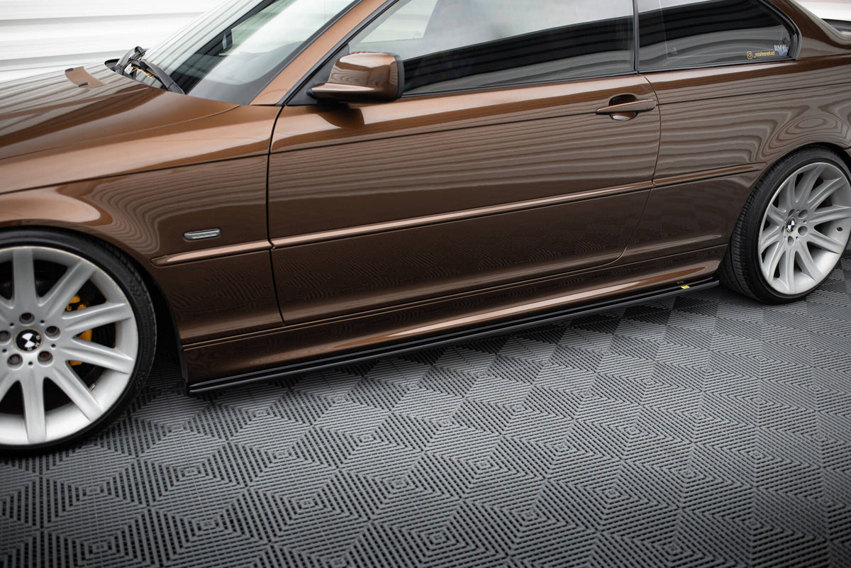 SIDE SKIRTS DIFFUSERS V.1 for suitable for BMW 3 E46 MPACK COUPE