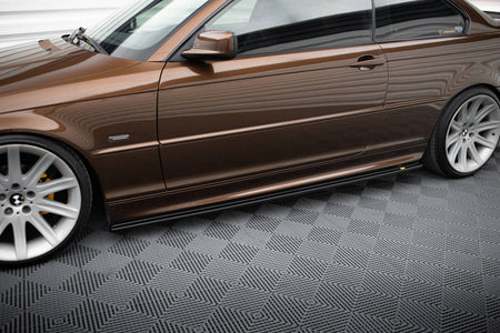 SIDE SKIRTS DIFFUSERS V.1 for suitable for BMW 3 E46 MPACK COUPE