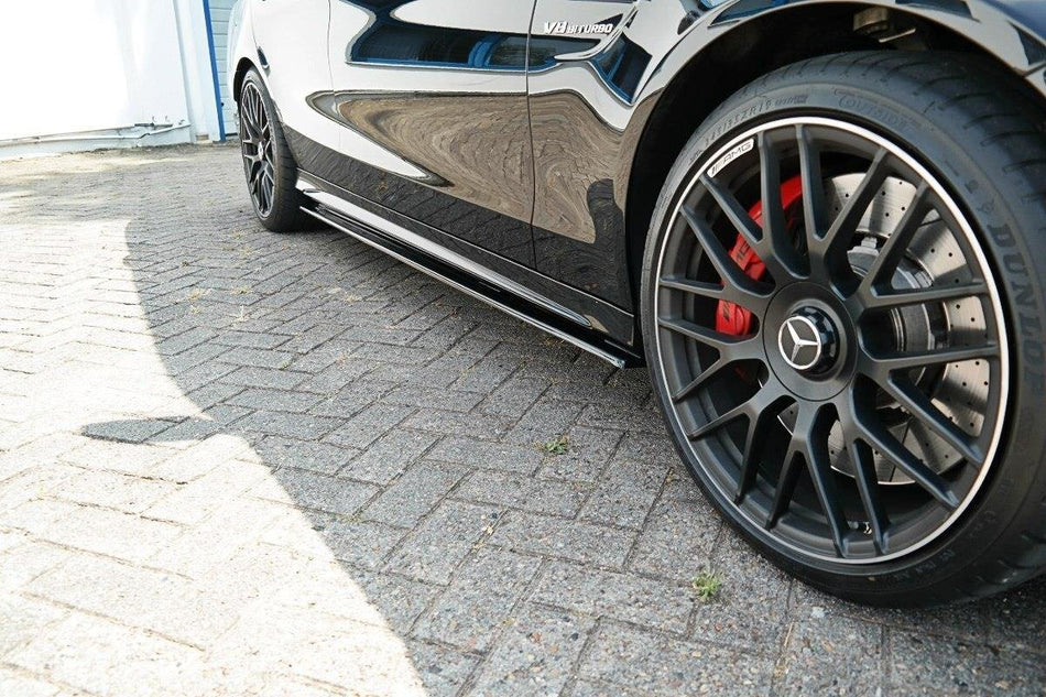 SIDE SKIRTS DIFFUSERS V.1 suitable for Mercedes C-Class S205 63AMG