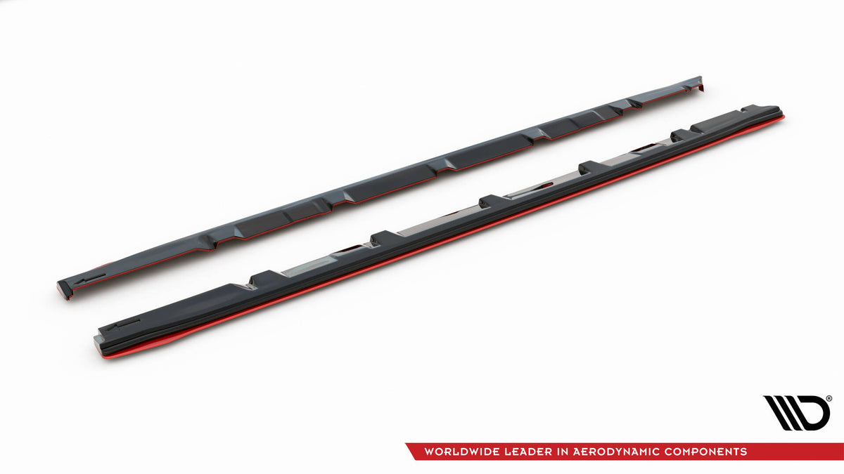 SIDE SKIRTS DIFFUSERS V.2 suitable for Subaru WRX STI