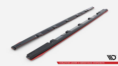 SIDE SKIRTS DIFFUSERS V.2 suitable for Subaru WRX STI
