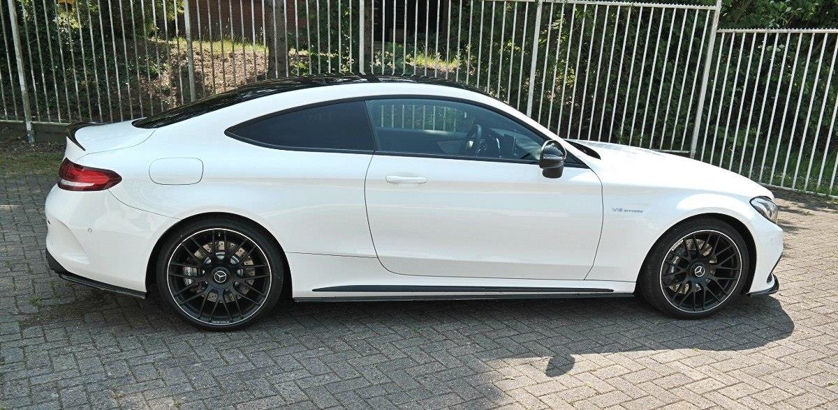 SIDE SKIRTS DIFFUSERS suitable for Mercedes C-class C205 63AMG Coupe